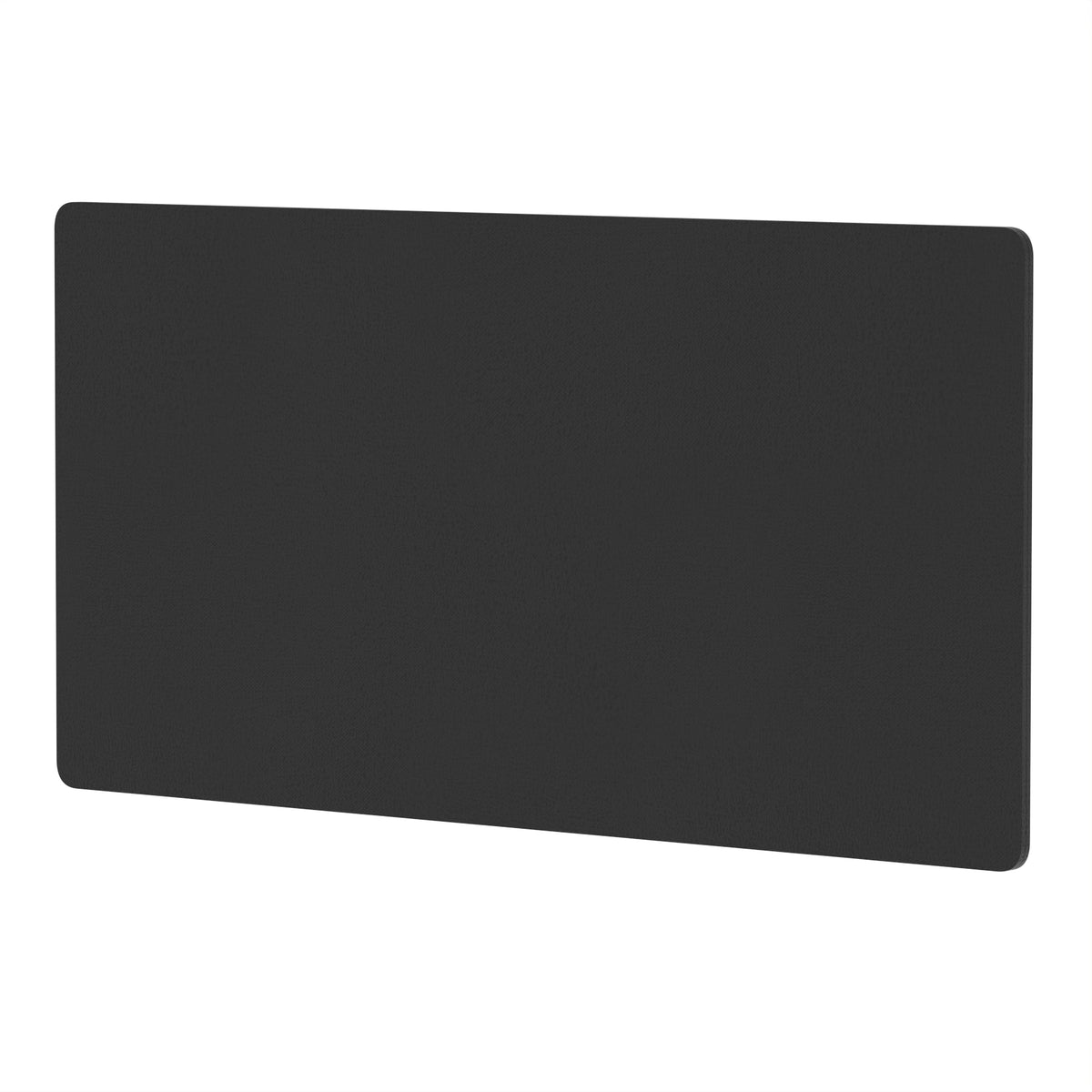 Avenor Back-to-Back Desk Privacy Screen – 800mm High 1600 Black - Industrious Decor