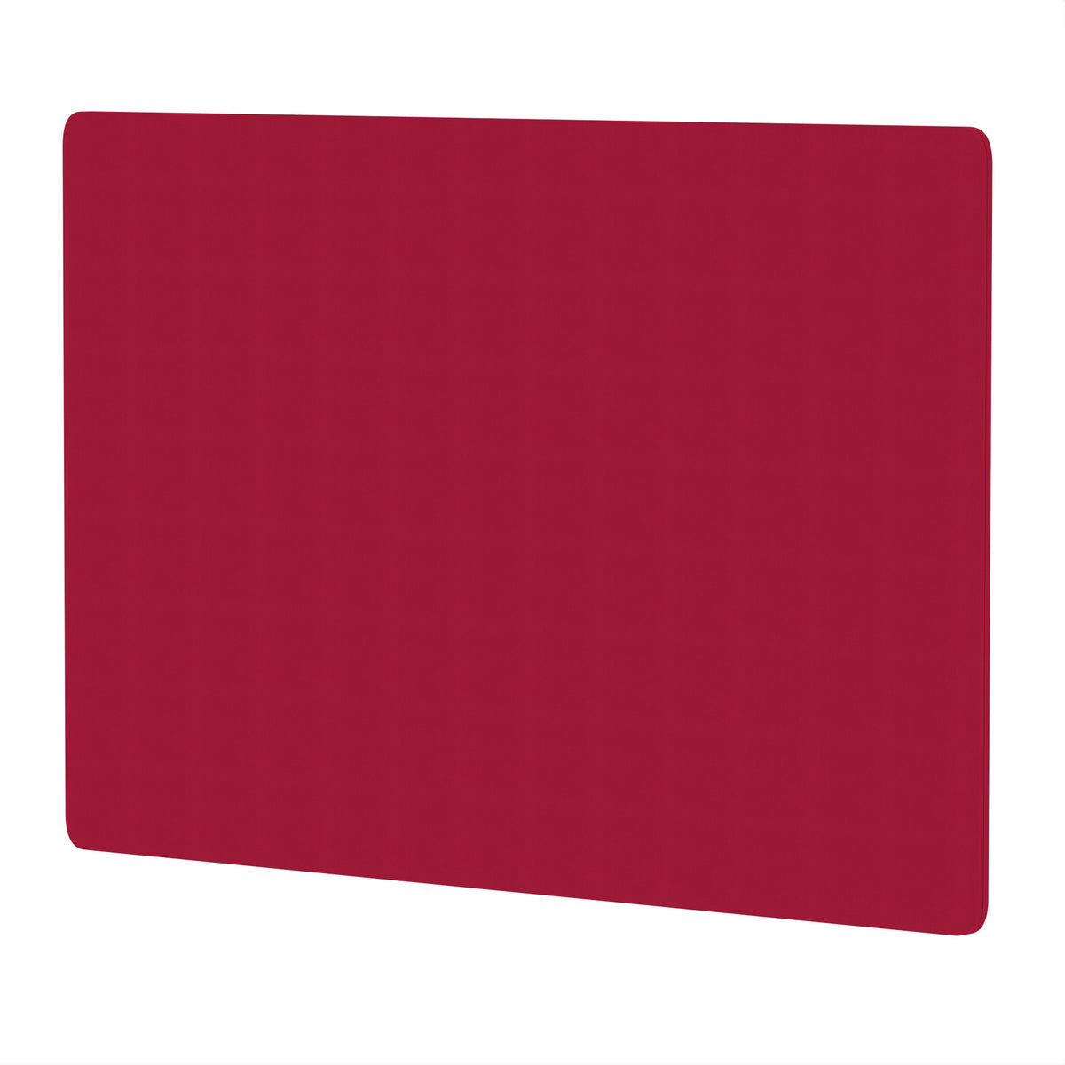 Avenor Back-to-Back Desk Privacy Screen – 800mm High 1200 Bespoke Bergamot Cherry Fabric - Industrious Decor