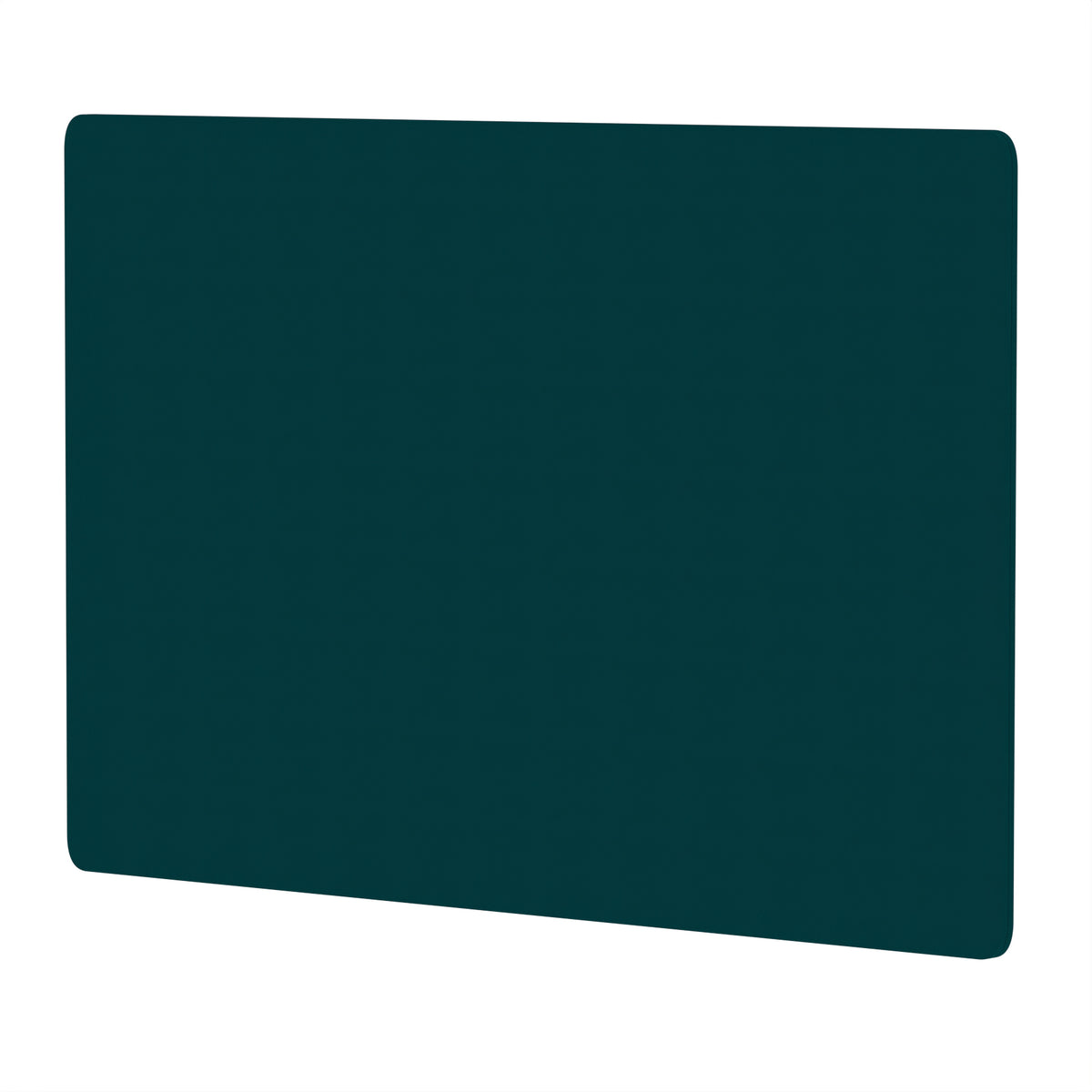 Avenor Back-to-Back Desk Privacy Screen – 800mm High 1200 Bespoke Maringa Teal Fabric - Industrious Decor