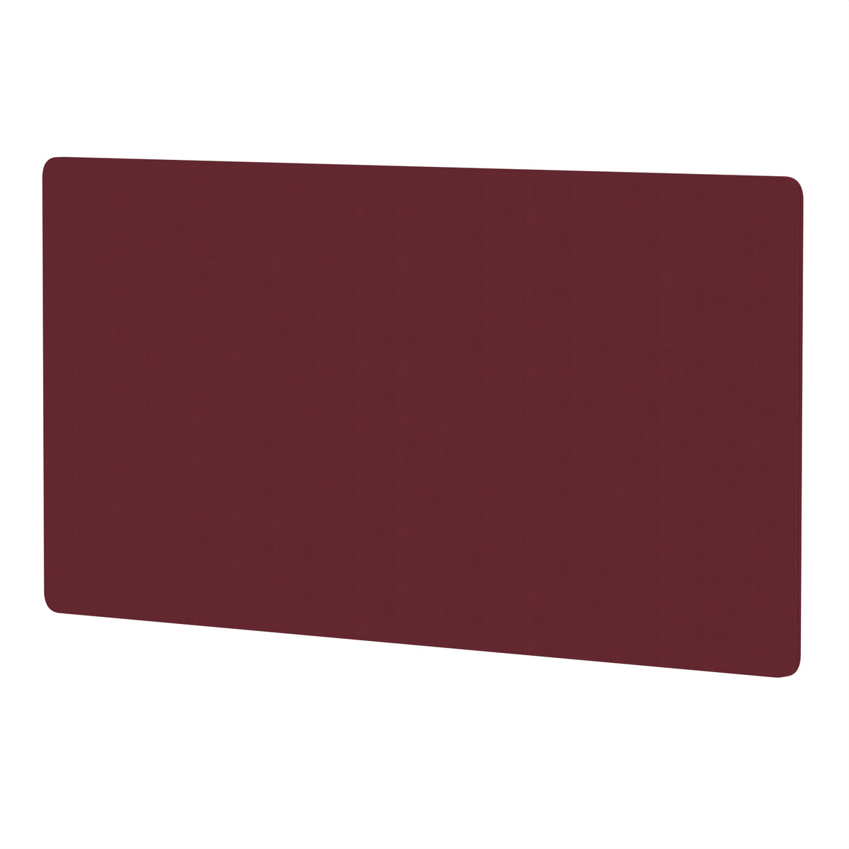 Avenor Back-to-Back Desk Privacy Screen – 800mm High 1600 Bespoke Ginseng Chilli Fabric - Industrious Decor