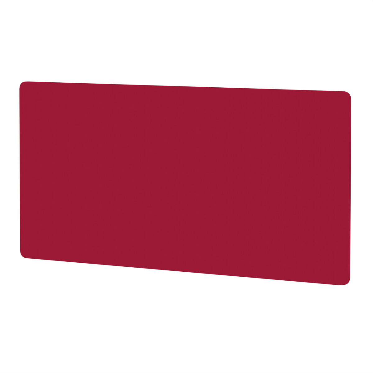 Avenor Back-to-Back Desk Privacy Screen – 800mm High 1800 Bespoke Bergamot Cherry Fabric - Industrious Decor