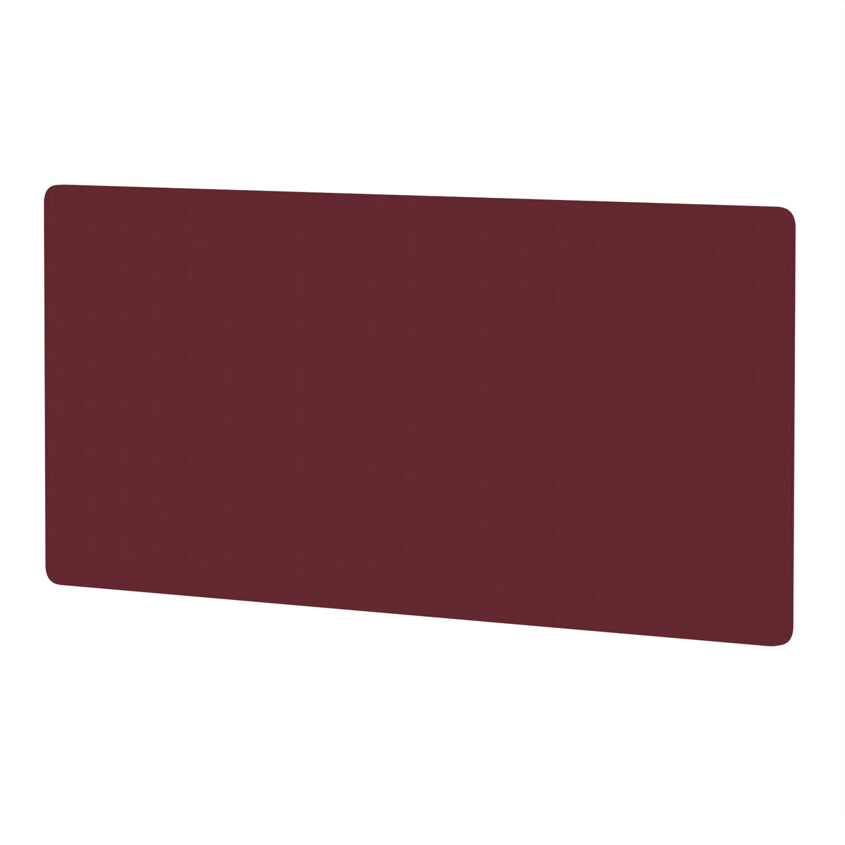 Avenor Back-to-Back Desk Privacy Screen – 800mm High 1800 Bespoke Ginseng Chilli Fabric - Industrious Decor