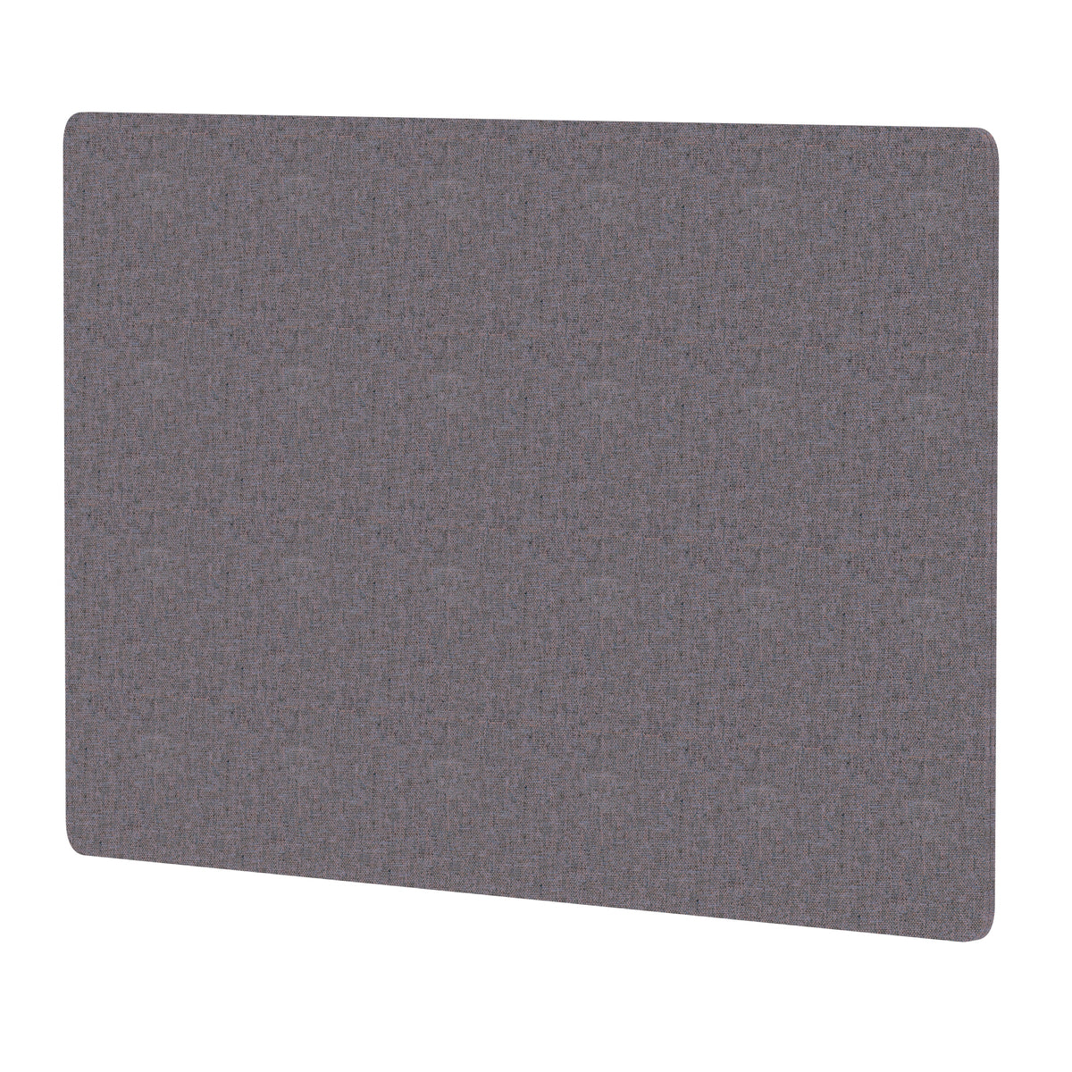 Avenor Back-to-Back Desk Privacy Screen – 800mm High 1200 Bespoke Rivet Fuse Fabric - Industrious Decor