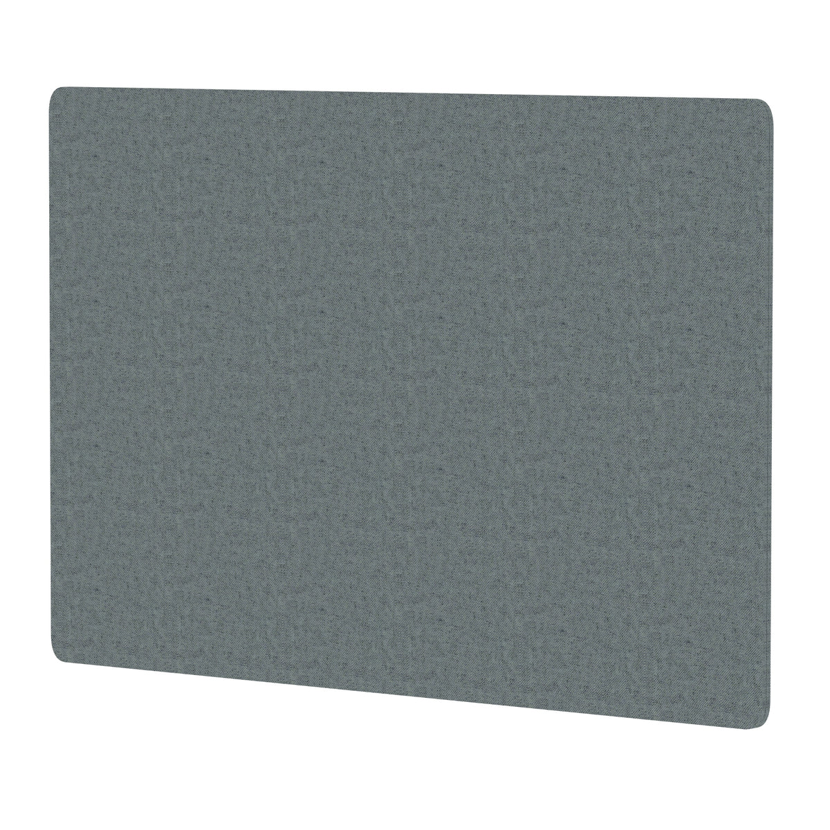 Avenor Back-to-Back Desk Privacy Screen – 800mm High 1200 Bespoke Rivet Tensile Fabric - Industrious Decor