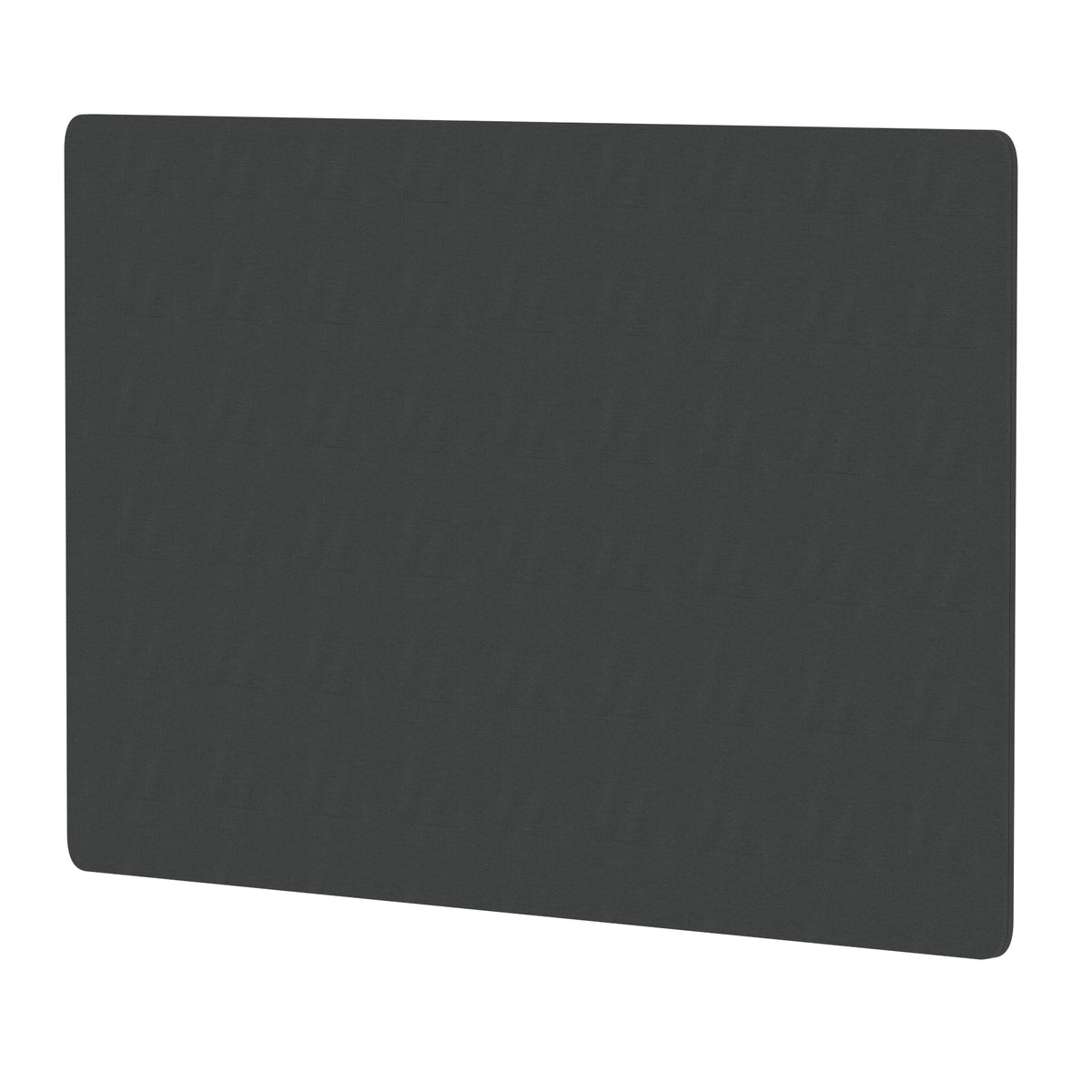 Avenor Back-to-Back Desk Privacy Screen – 800mm High 1200 Bespoke Quest Mussel Fabric - Industrious Decor