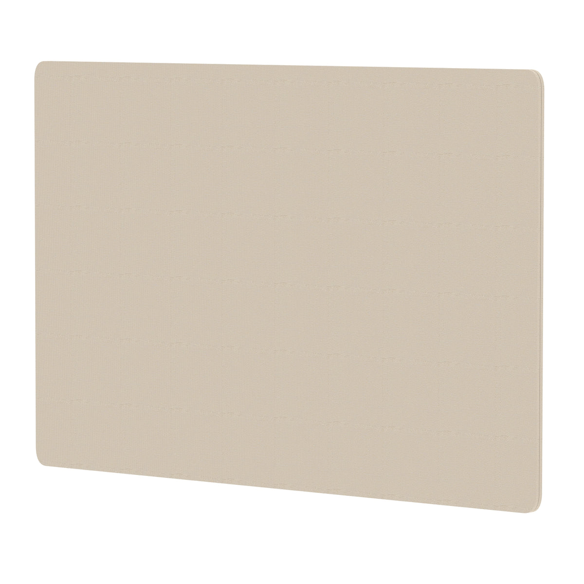 Avenor Back-to-Back Desk Privacy Screen – 800mm High 1200 Bespoke Quest Salt Fabric - Industrious Decor