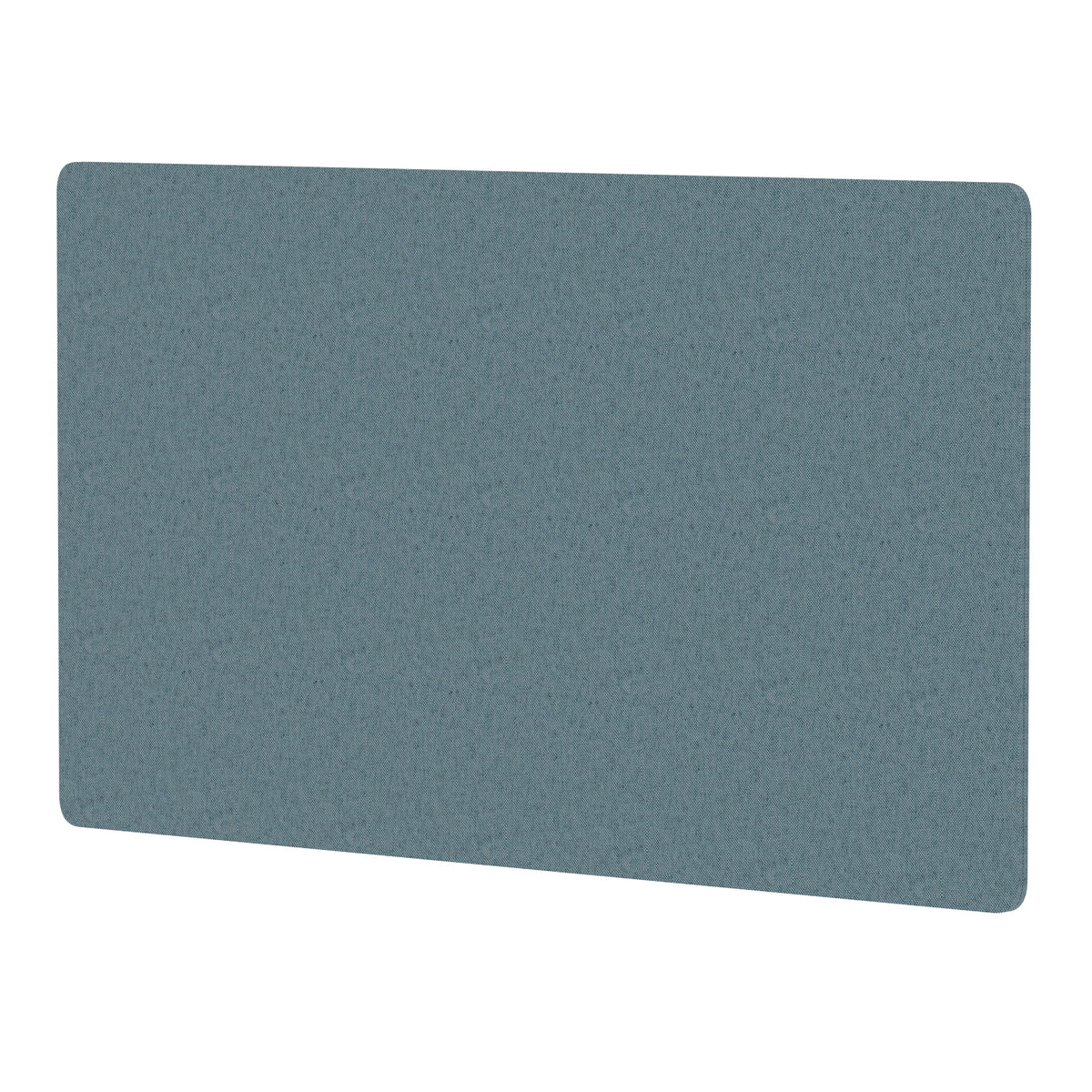 Avenor Back-to-Back Desk Privacy Screen – 800mm High 1400 Bespoke Rivet Quench Fabric - Industrious Decor