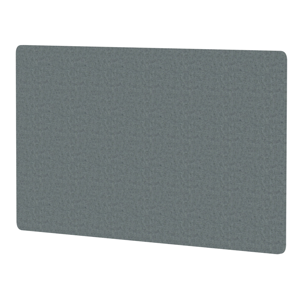 Avenor Back-to-Back Desk Privacy Screen – 800mm High 1400 Bespoke Rivet Tensile Fabric - Industrious Decor