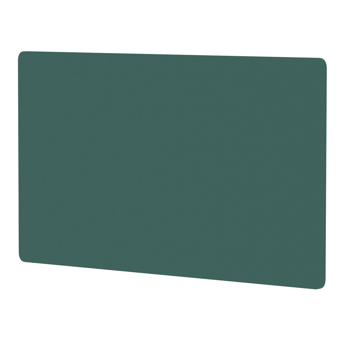 Avenor Back-to-Back Desk Privacy Screen – 800mm High 1400 Bespoke Quest Kelp Fabric - Industrious Decor