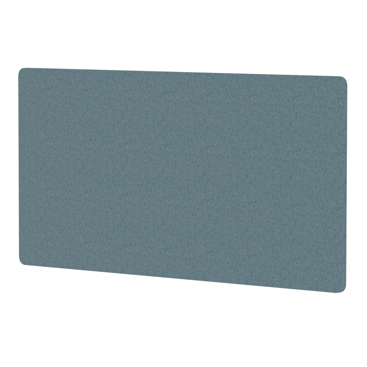 Avenor Back-to-Back Desk Privacy Screen – 800mm High 1600 Bespoke Rivet Quench Fabric - Industrious Decor