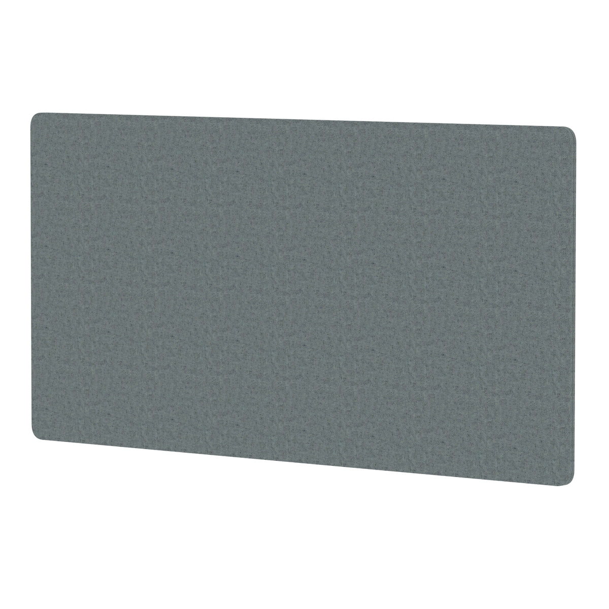 Avenor Back-to-Back Desk Privacy Screen – 800mm High 1600 Bespoke Rivet Tensile Fabric - Industrious Decor
