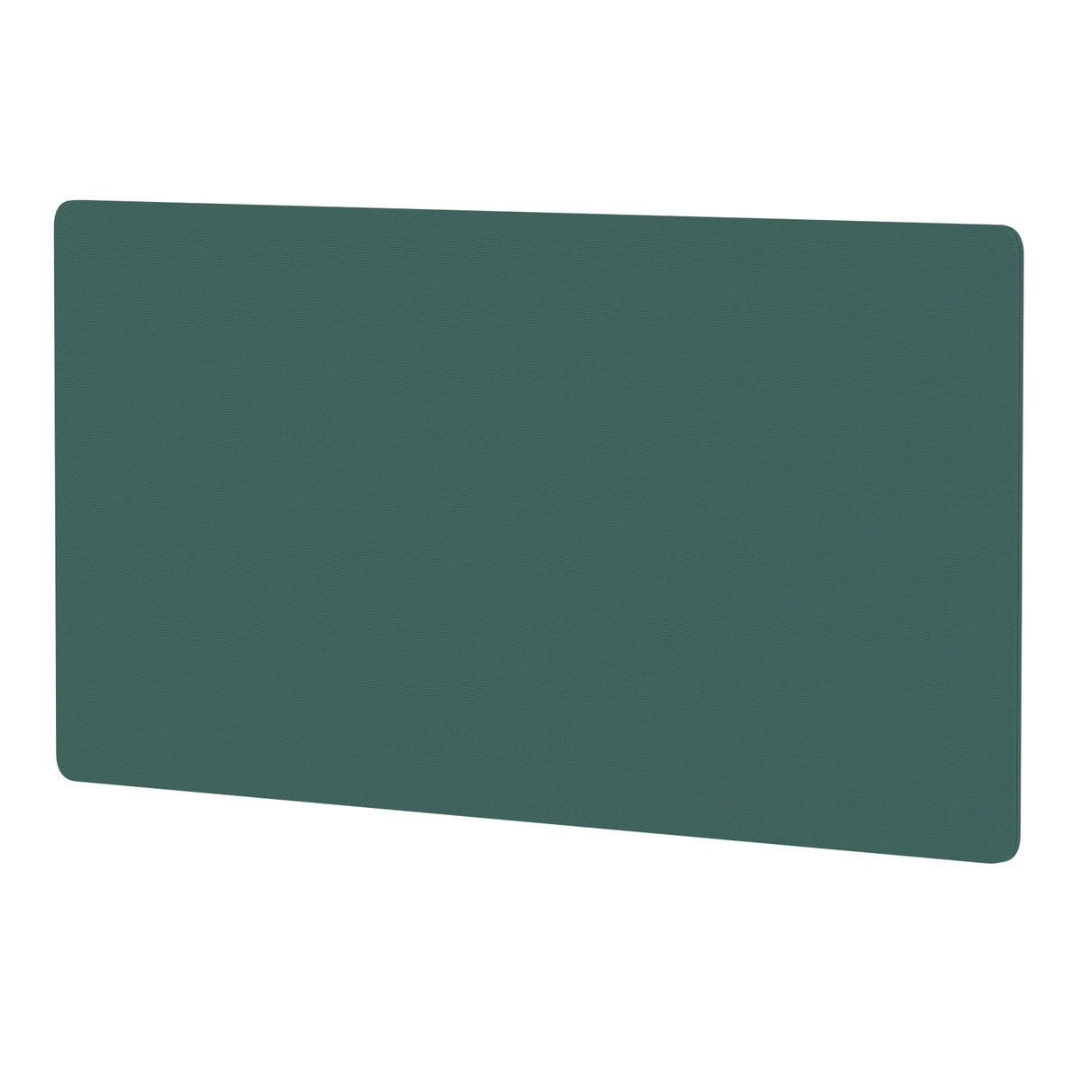 Avenor Back-to-Back Desk Privacy Screen – 800mm High 1600 Bespoke Quest Kelp Fabric - Industrious Decor
