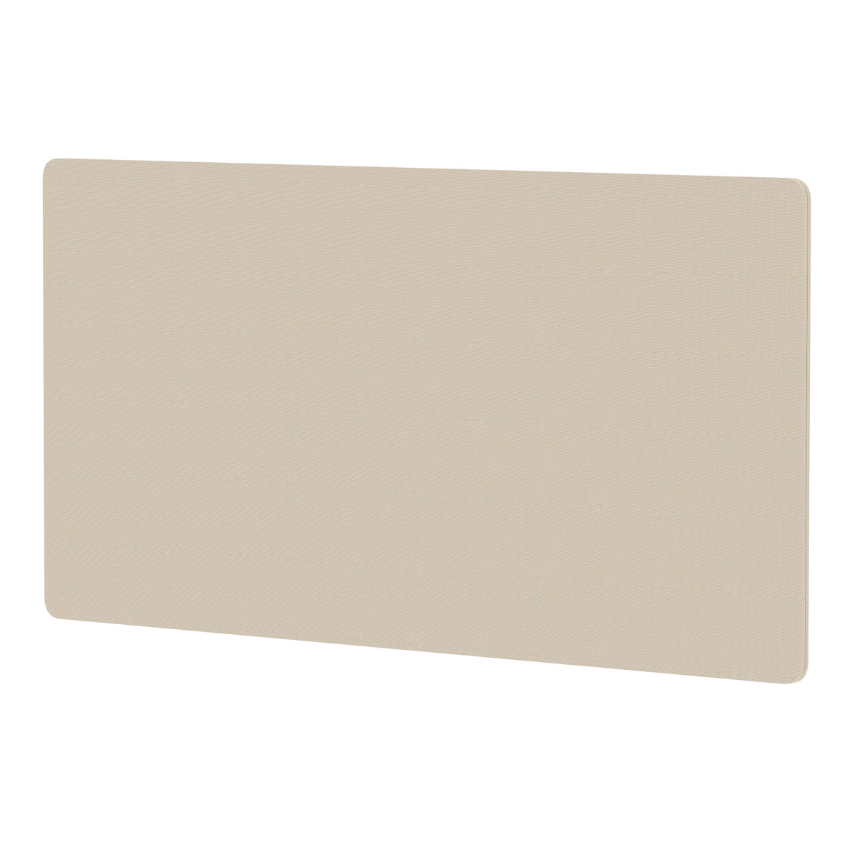 Avenor Back-to-Back Desk Privacy Screen – 800mm High 1600 Bespoke Quest Salt Fabric - Industrious Decor