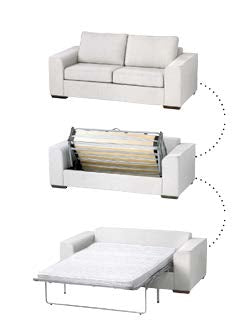 Hadley 2 Seater Sofa Bed - Industrious Decor