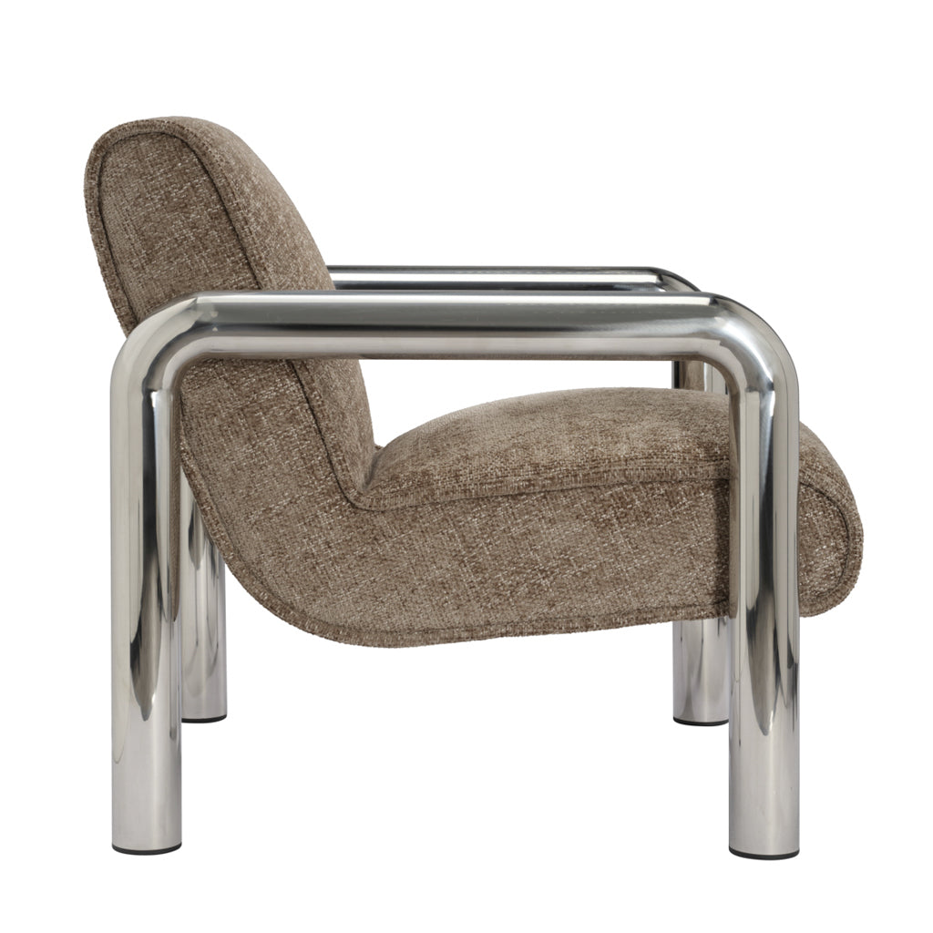 Tubular Accent Chair - Industrious Decor