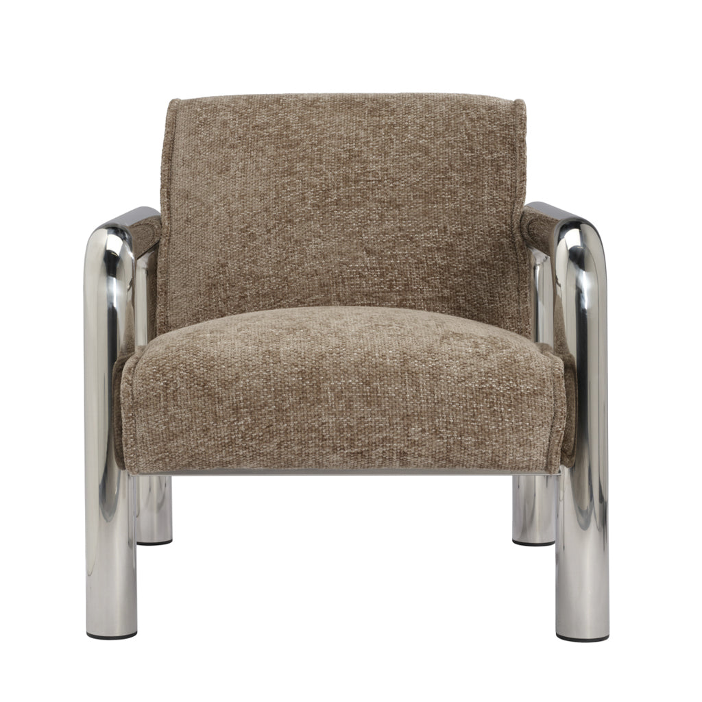 Tubular Accent Chair - Industrious Decor