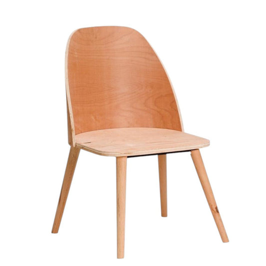 HALO Side Chair Frame – Raw Frame - Industrious Decor