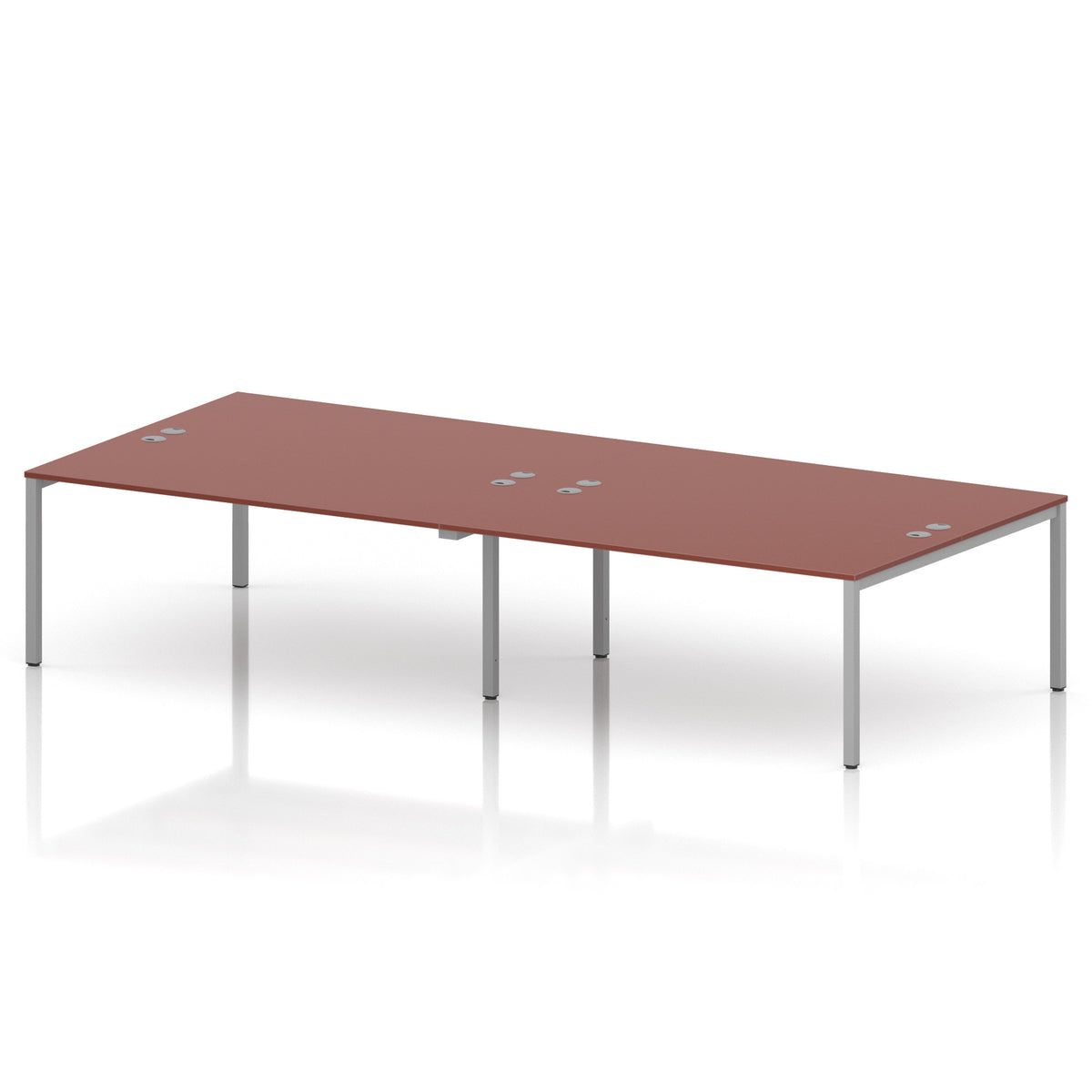 ID Workplace Bench Desk – 4 Person - Industrious Decor