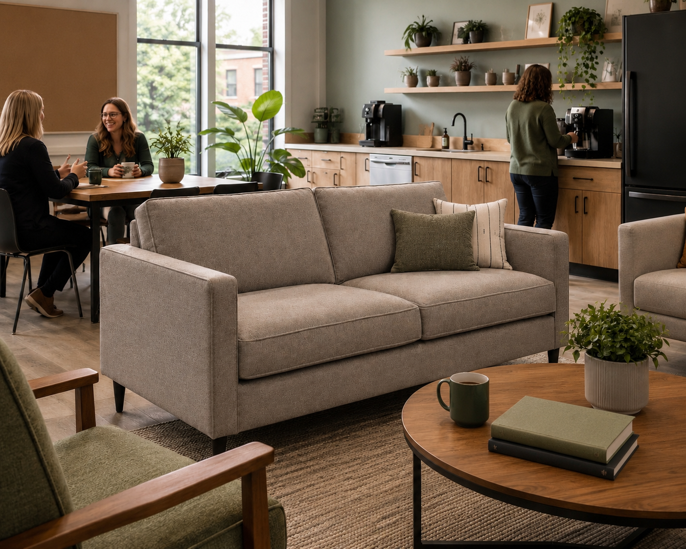 Hadley CRIB 5 3-Seater Sofa Brown