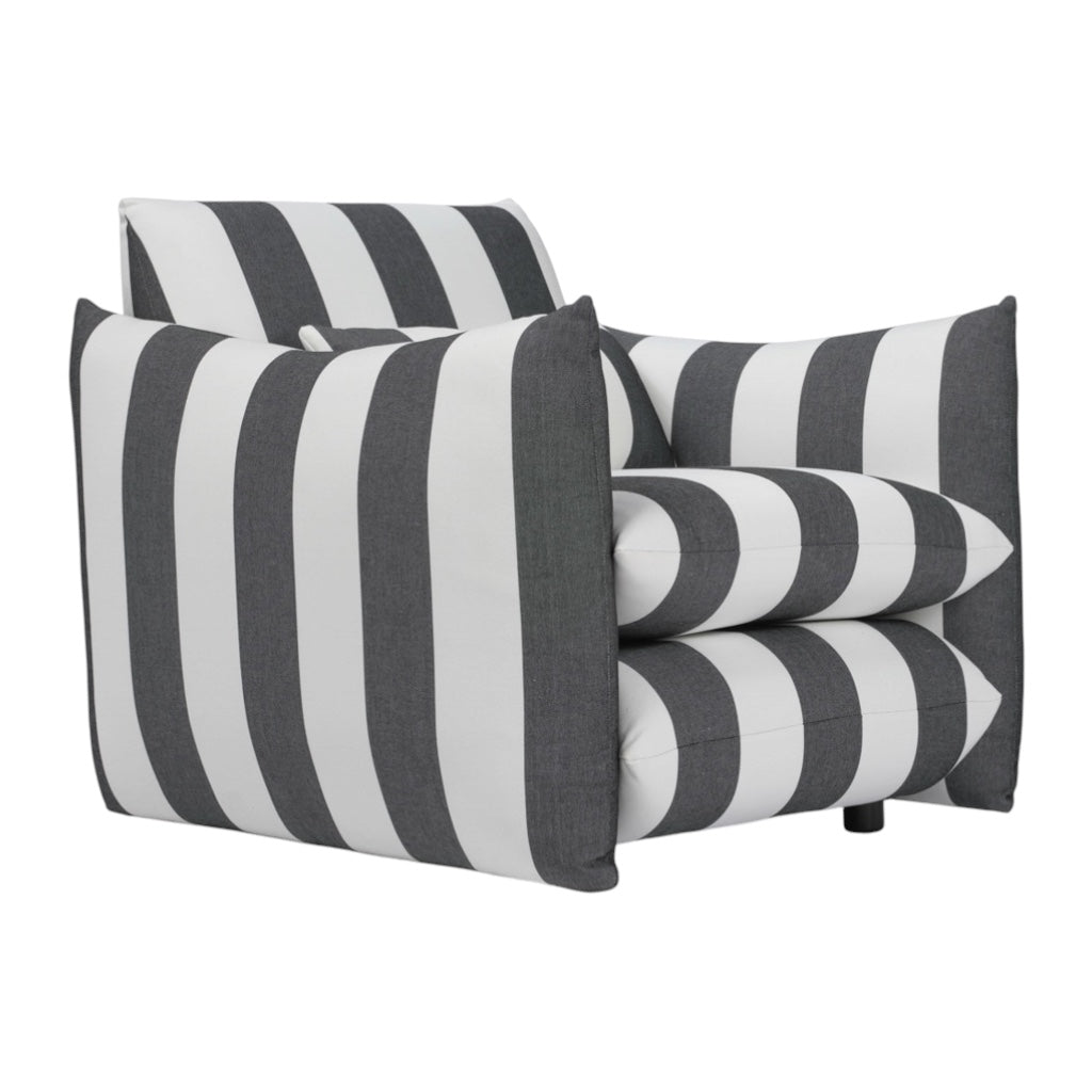 Cromer — Mono Stripe Cloud Chair