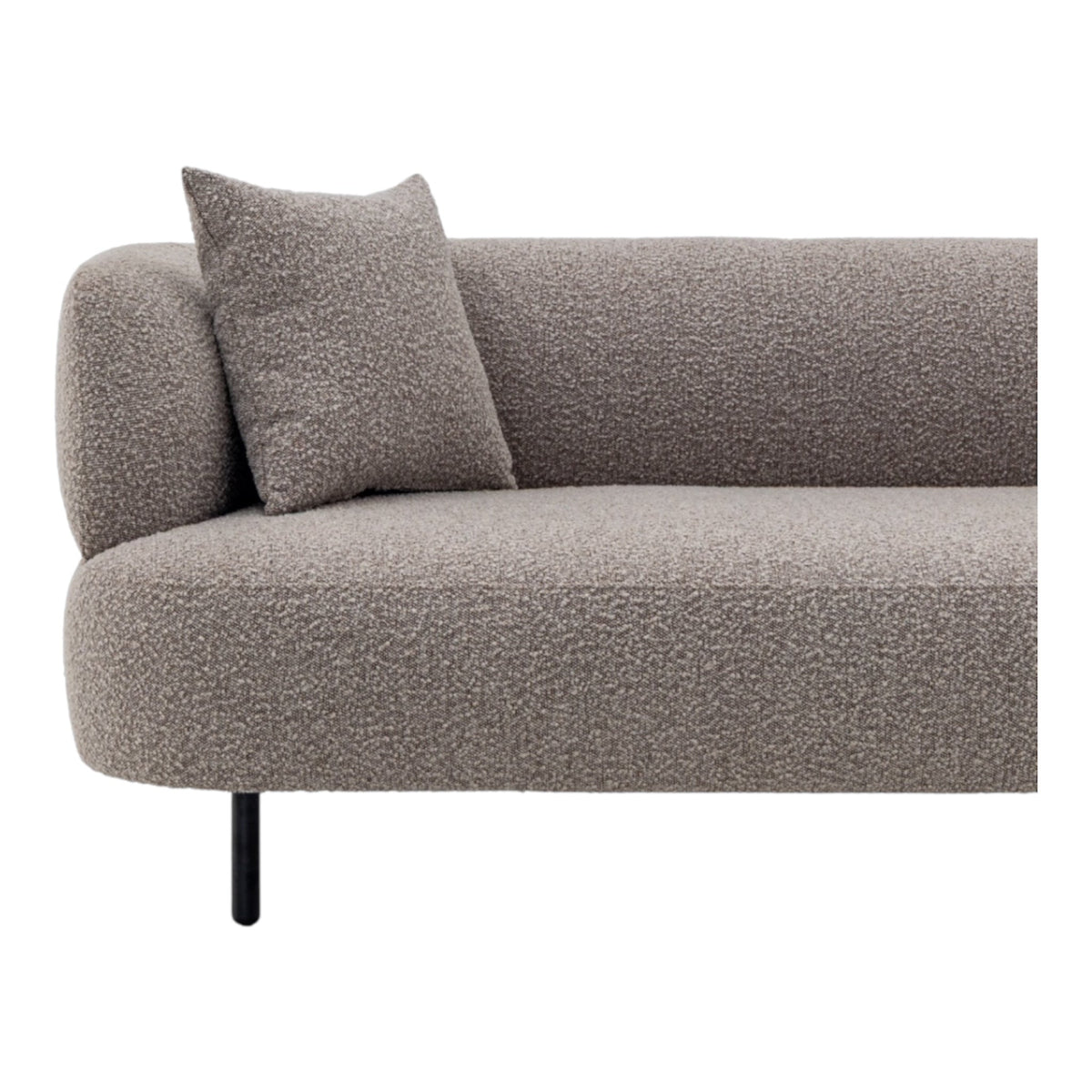 Jed Crib 5 Bouclé 3 Seater Sofa - Industrious Decor