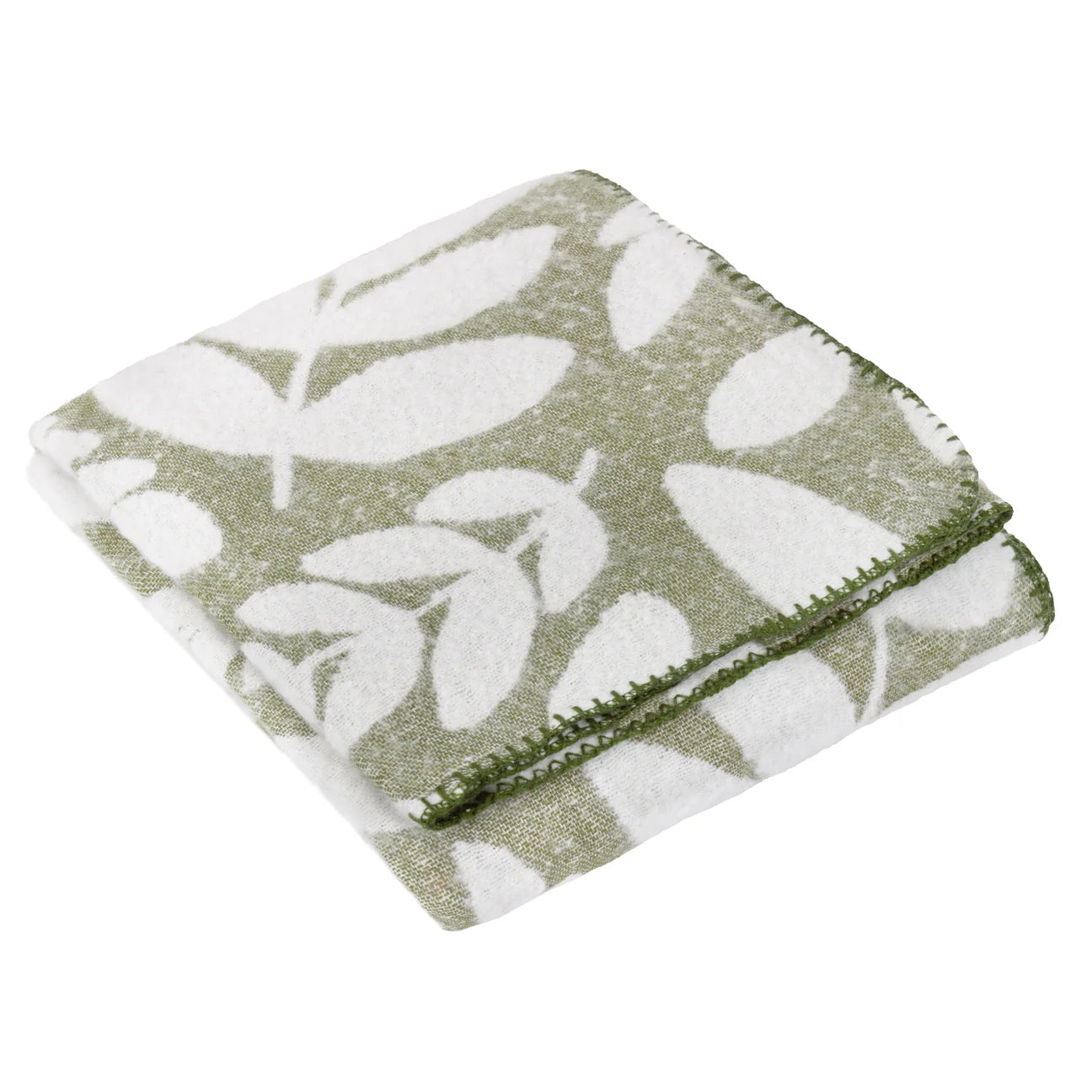 Leaf Throw Blanket (Reversible)