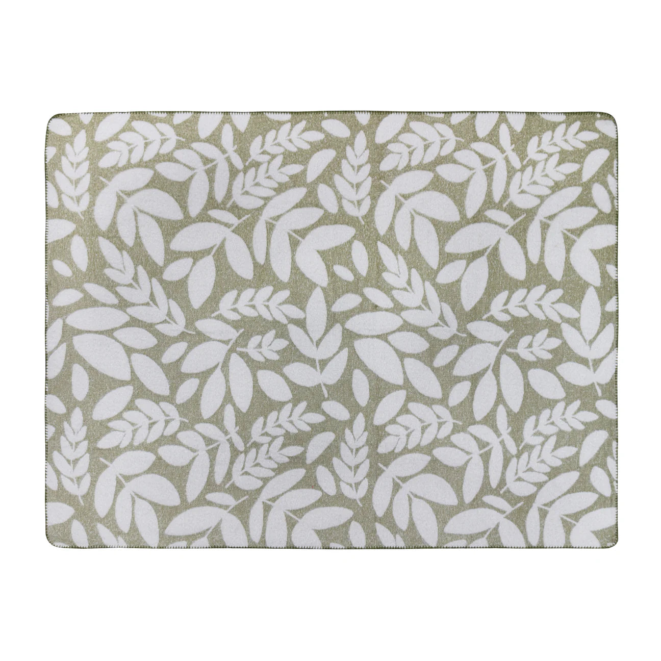 Leaf Throw Blanket (Reversible)