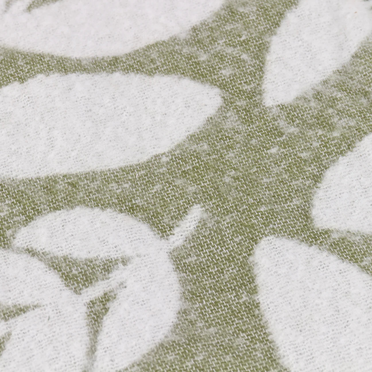 Leaf Throw Blanket (Reversible)