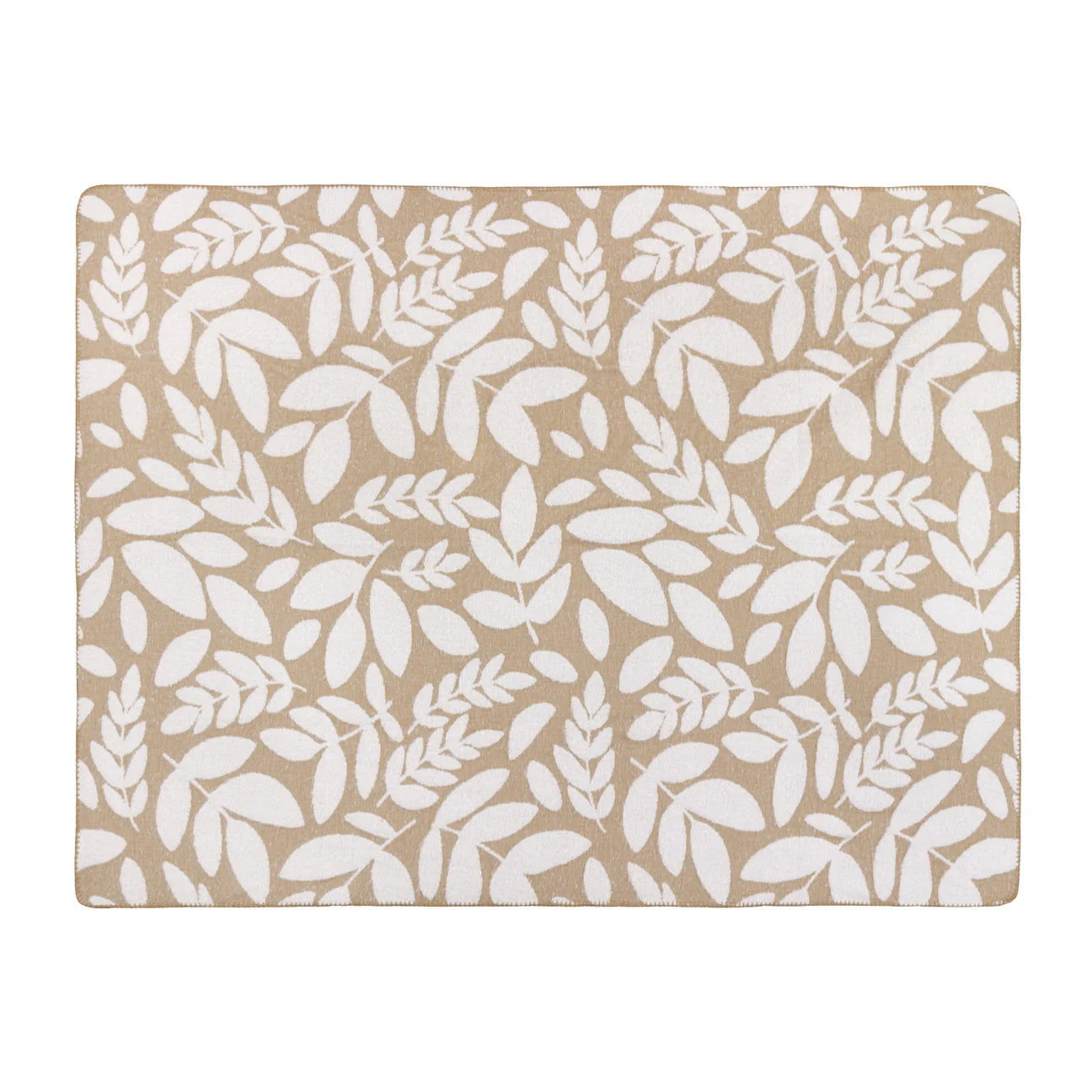 Leaf Throw Blanket (Reversible)