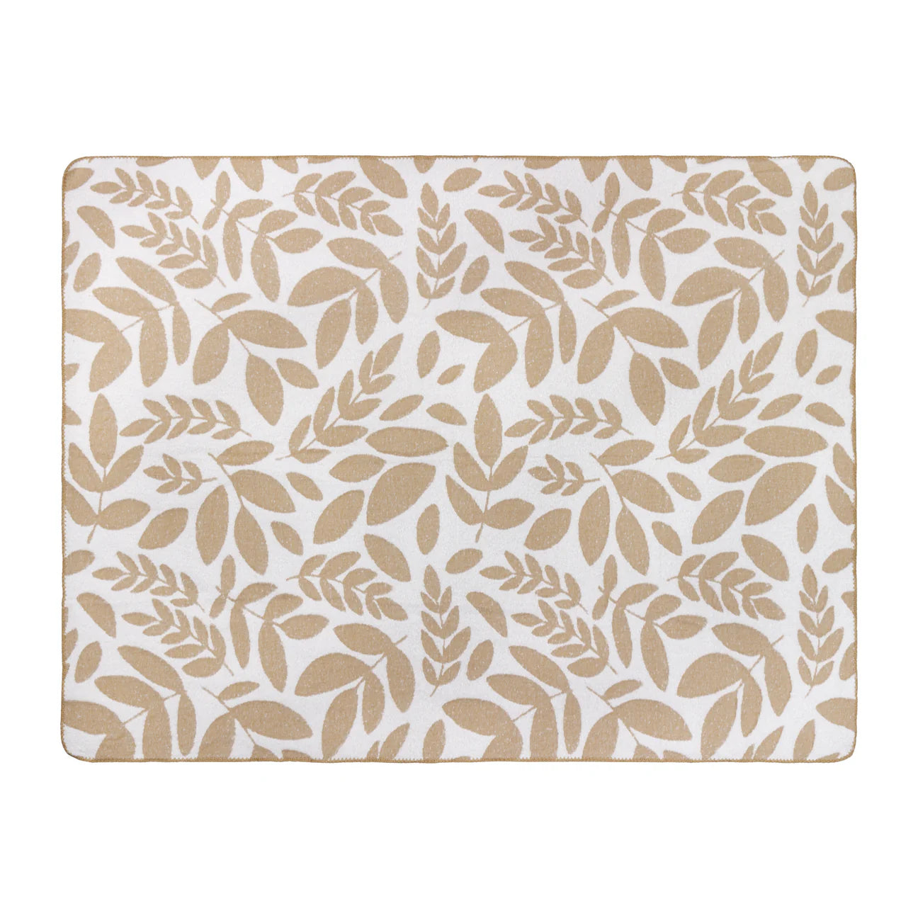 Leaf Throw Blanket (Reversible)