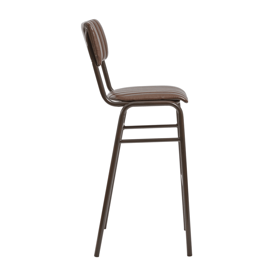 Islington High Stacking Bar Stool - Industrious Decor