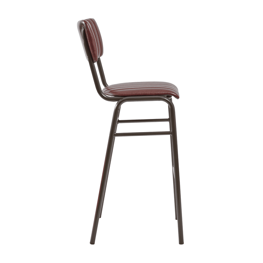 Islington High Stacking Bar Stool - Industrious Decor