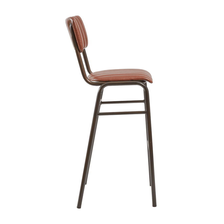 Islington High Stacking Bar Stool - Industrious Decor