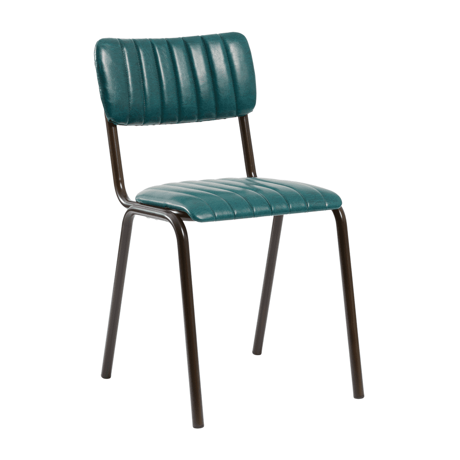 Islington Stack Chair - Crib 5 Vintage Teal - Industrious Decor