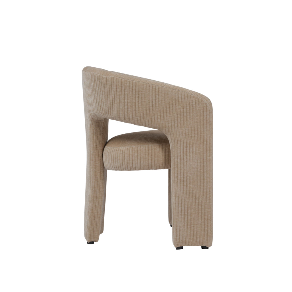 Jess Curve Dining Chair — Corduroy - Industrious Decor