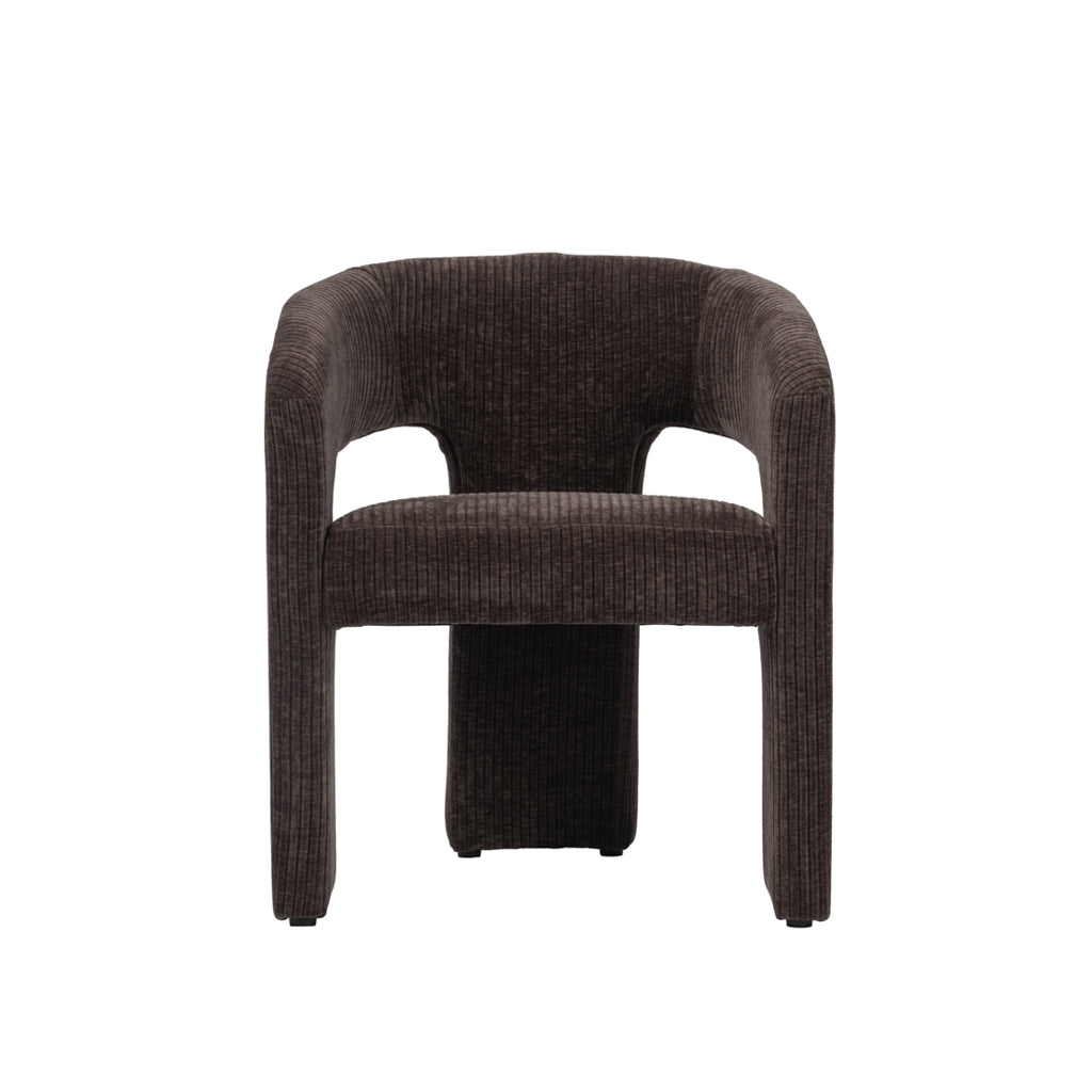 Jess Curve Dining Chair — Corduroy - Industrious Decor