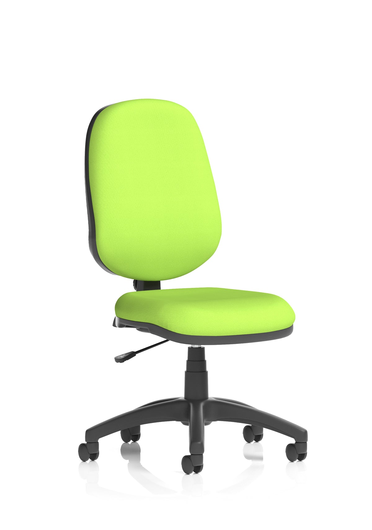 Norwood Medium Back Task Operator Office Chair Bespoke Myrrh Green Fabric Matching Bespoke Colour None - Industrious Decor