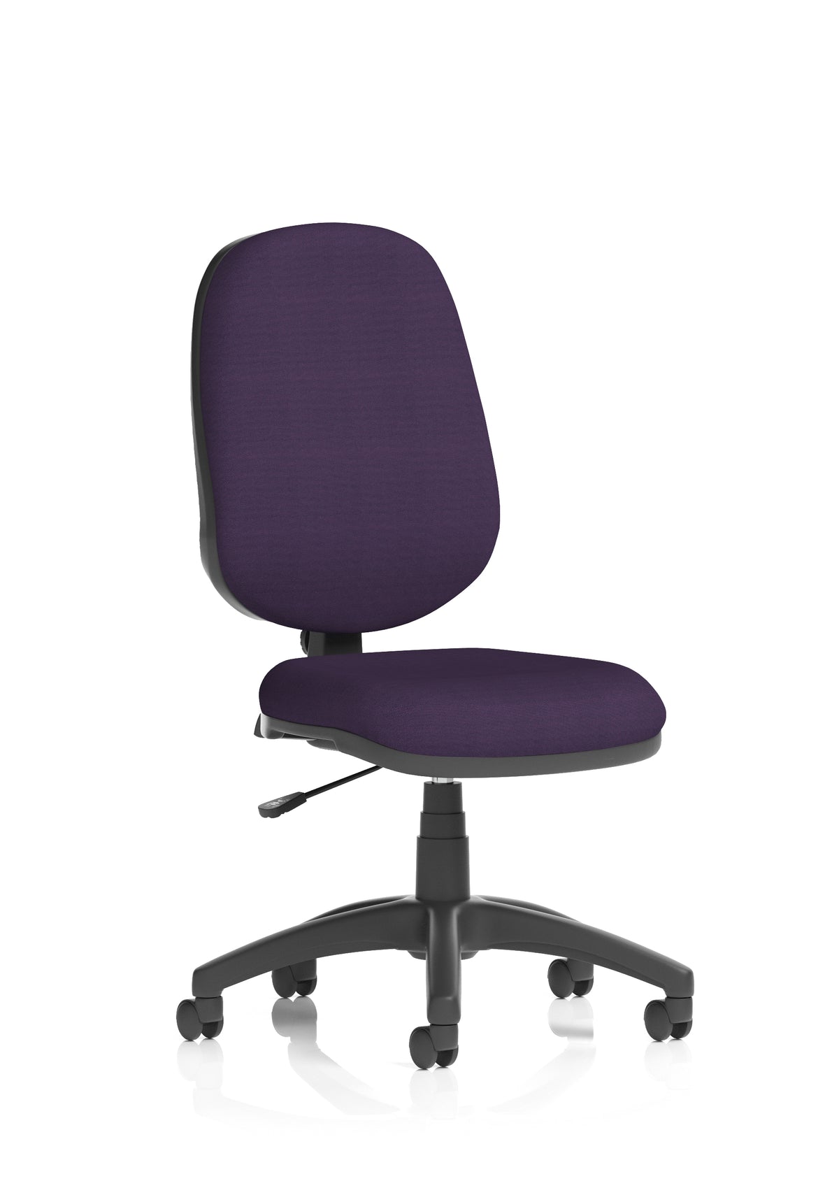 Norwood Medium Back Task Operator Office Chair Bespoke Tansy Purple Fabric Matching Bespoke Colour None - Industrious Decor