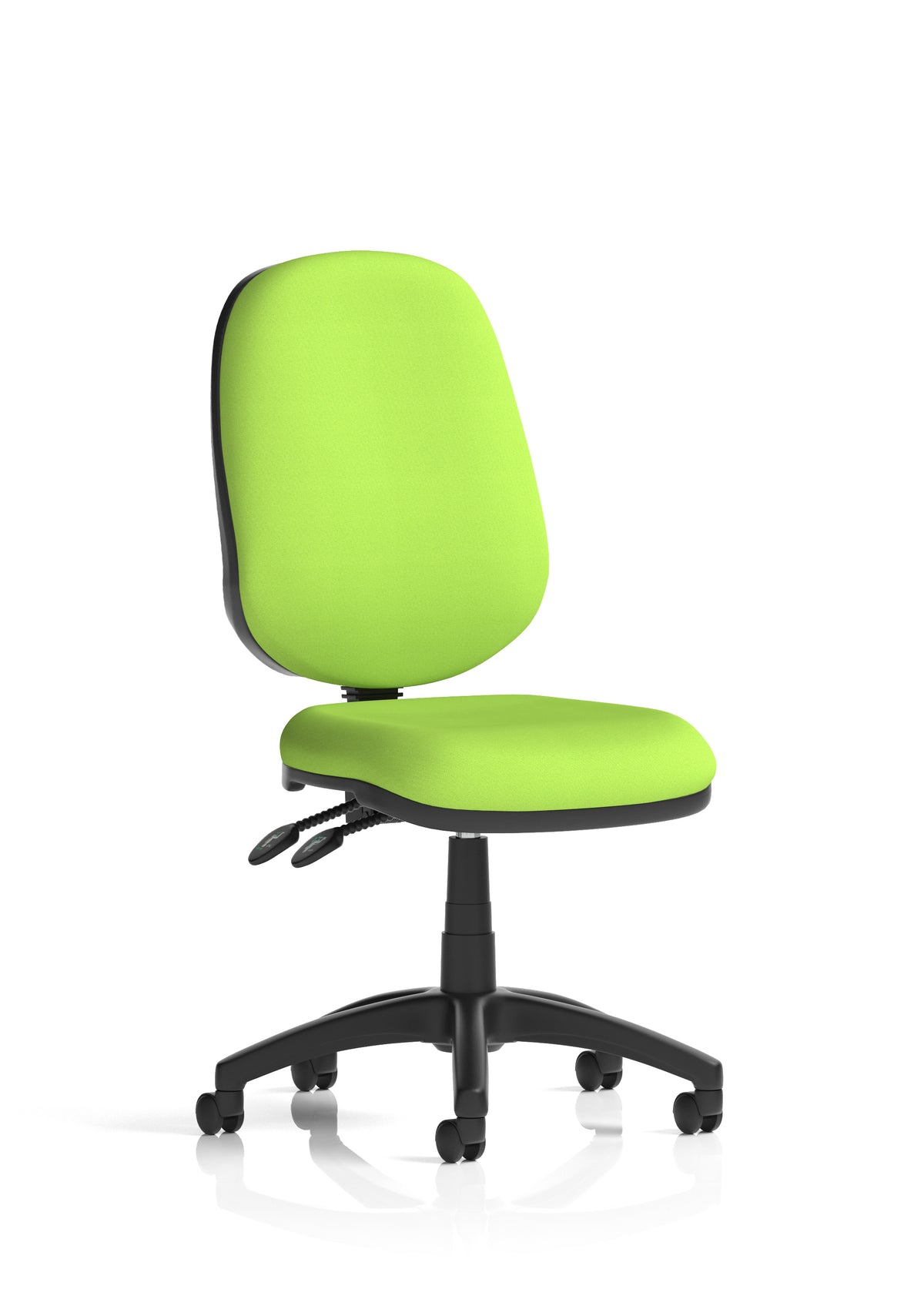 Ives Medium Back Task Operator Office Chair Bespoke Myrrh Green Matching Bespoke Colour None - Industrious Decor