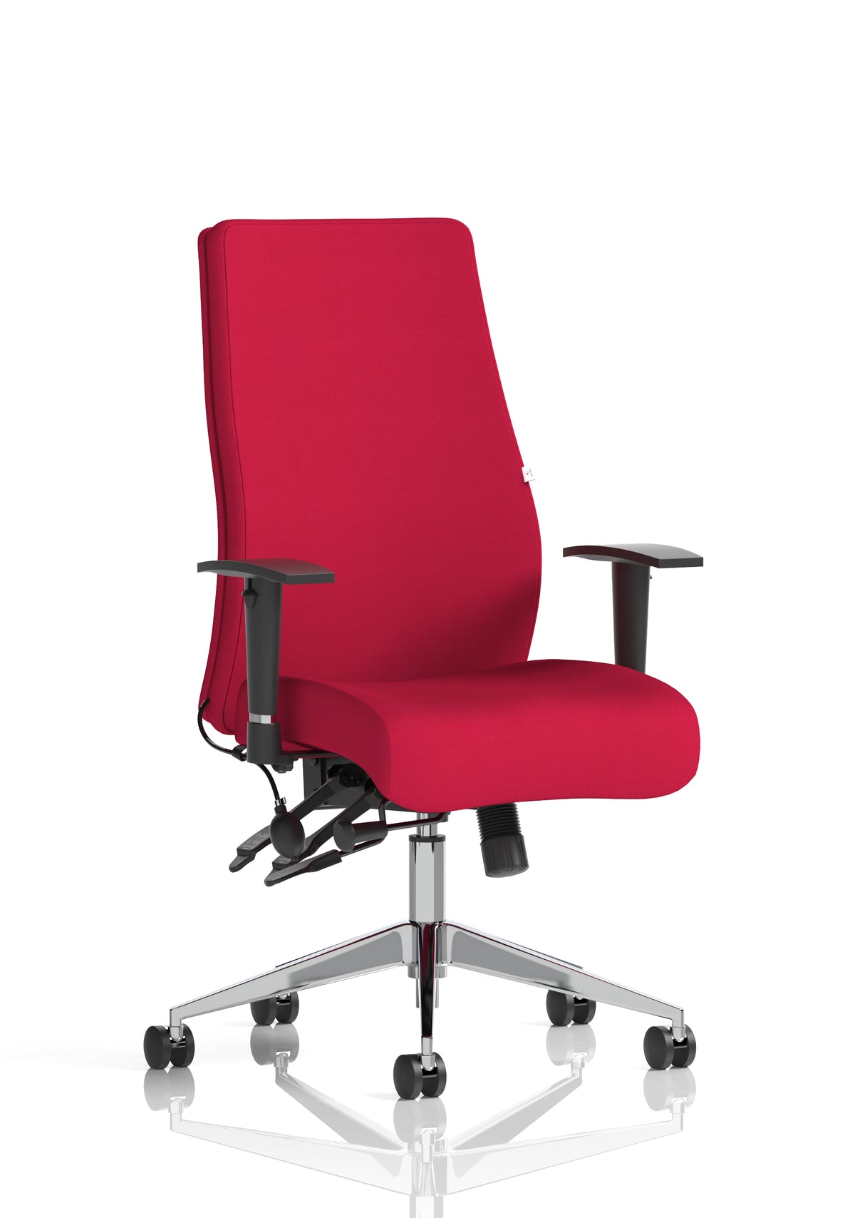 Silverton 24Hr High Back Ergonomic Task Chair | Independent Tilt | Adjustable Lumbar & Headrest Bespoke Bergamot Cherry Matching Bespoke Colour None - Industrious Decor