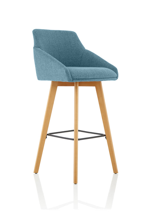 Marden Upholstered High Stool Bespoke Quench - Industrious Decor