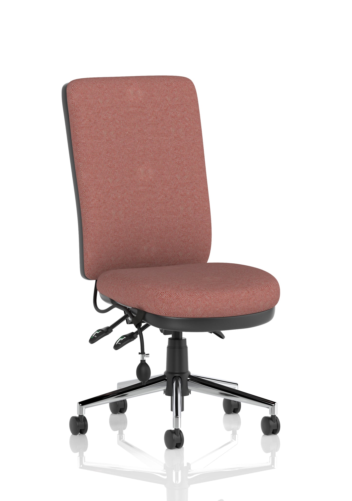 Chiro High Back Task Operator Office Chair Bespoke Rivet Forge None Matching Bespoke Colour - Industrious Decor