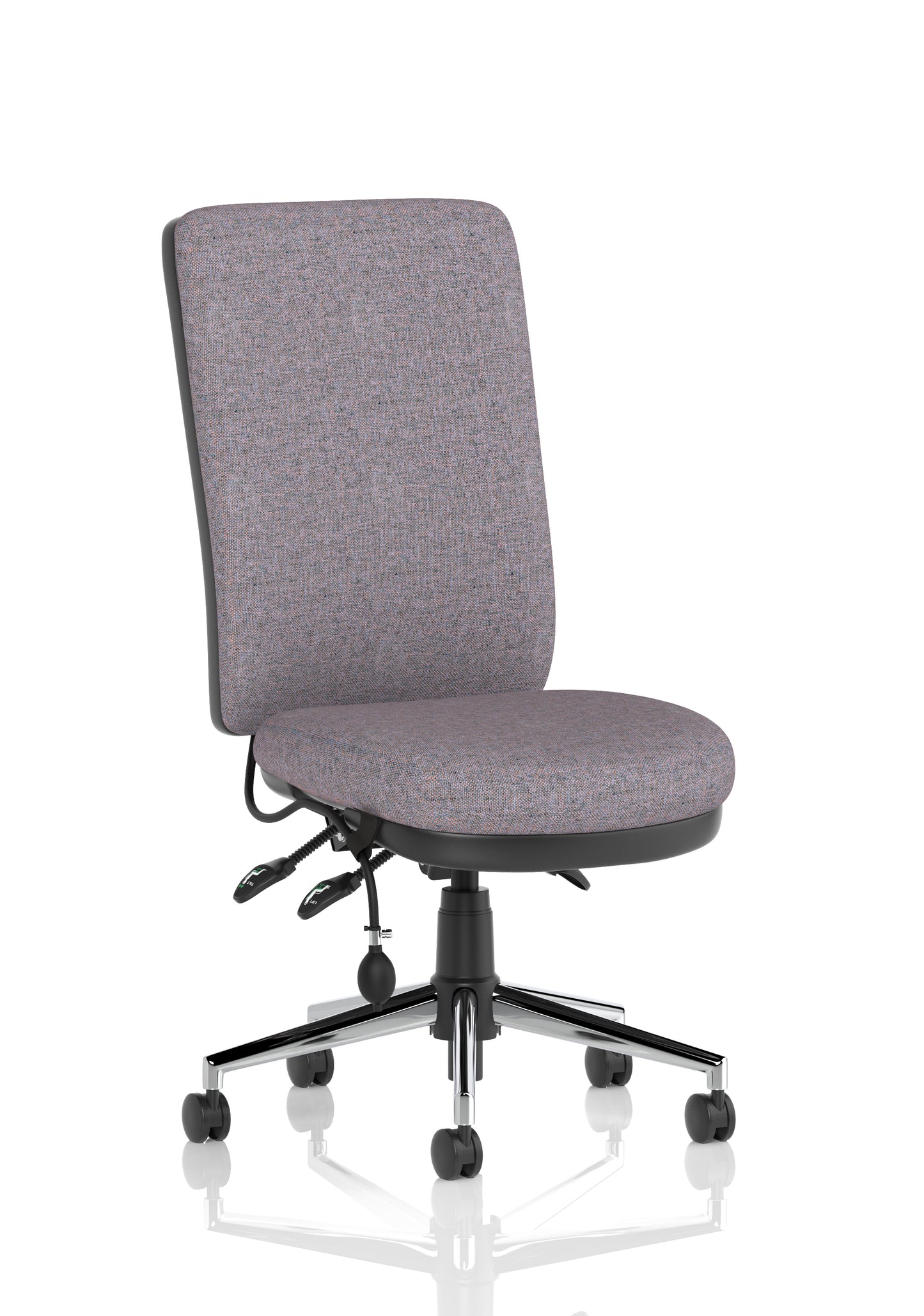 Chiro High Back Task Operator Office Chair Bespoke Rivet Fuse None Matching Bespoke Colour - Industrious Decor
