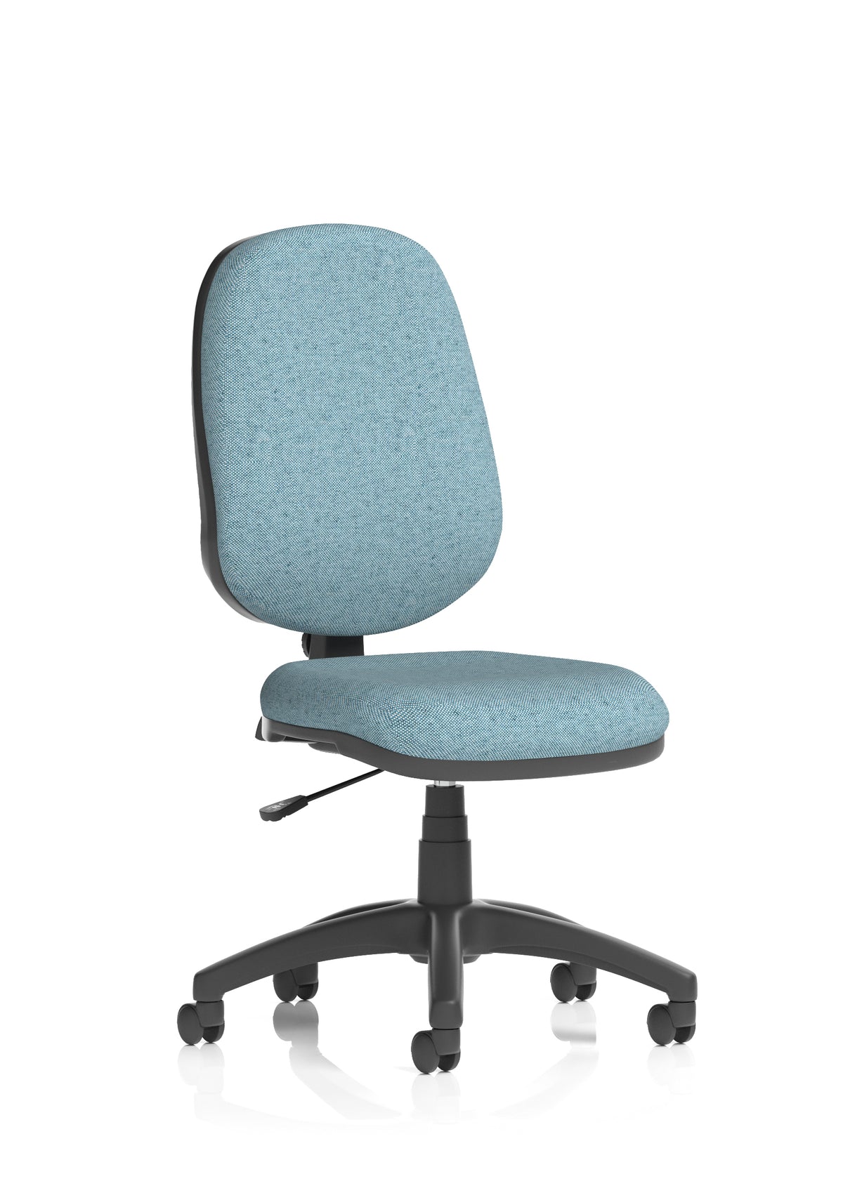 Norwood Medium Back Task Operator Office Chair Bespoke Rivet Quench Fabric Matching Bespoke Colour None - Industrious Decor