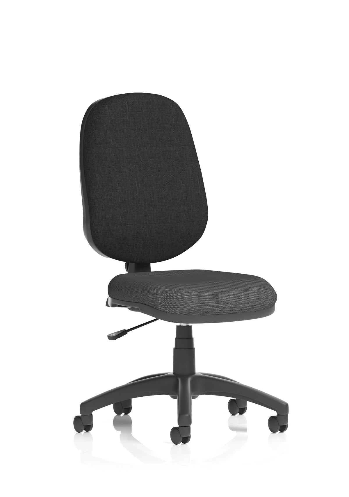 Norwood Medium Back Task Operator Office Chair Bespoke Quest Mussel Fabric Black None - Industrious Decor