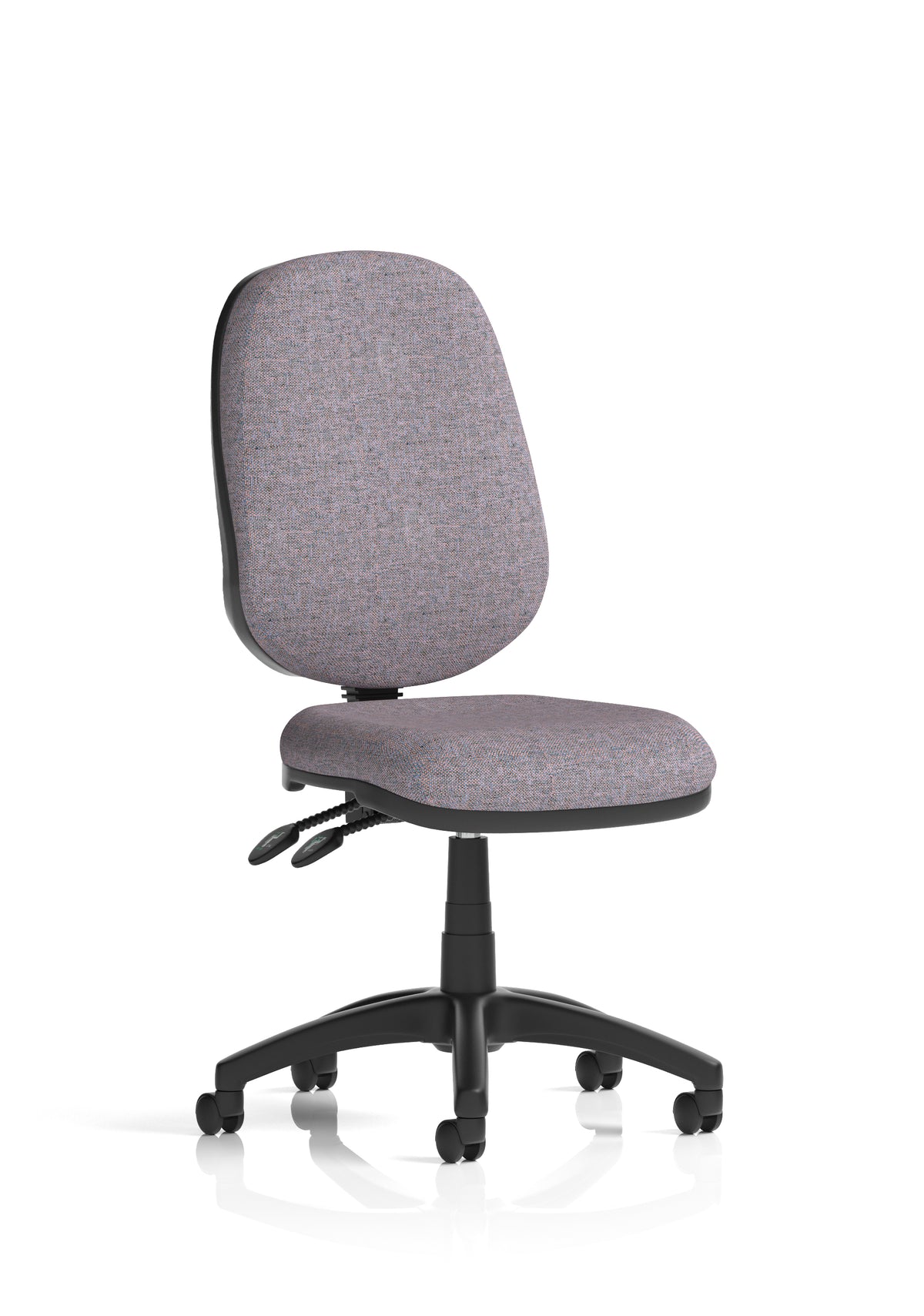 Ives Medium Back Task Operator Office Chair Bespoke Rivet Fuse Matching Bespoke Colour None - Industrious Decor