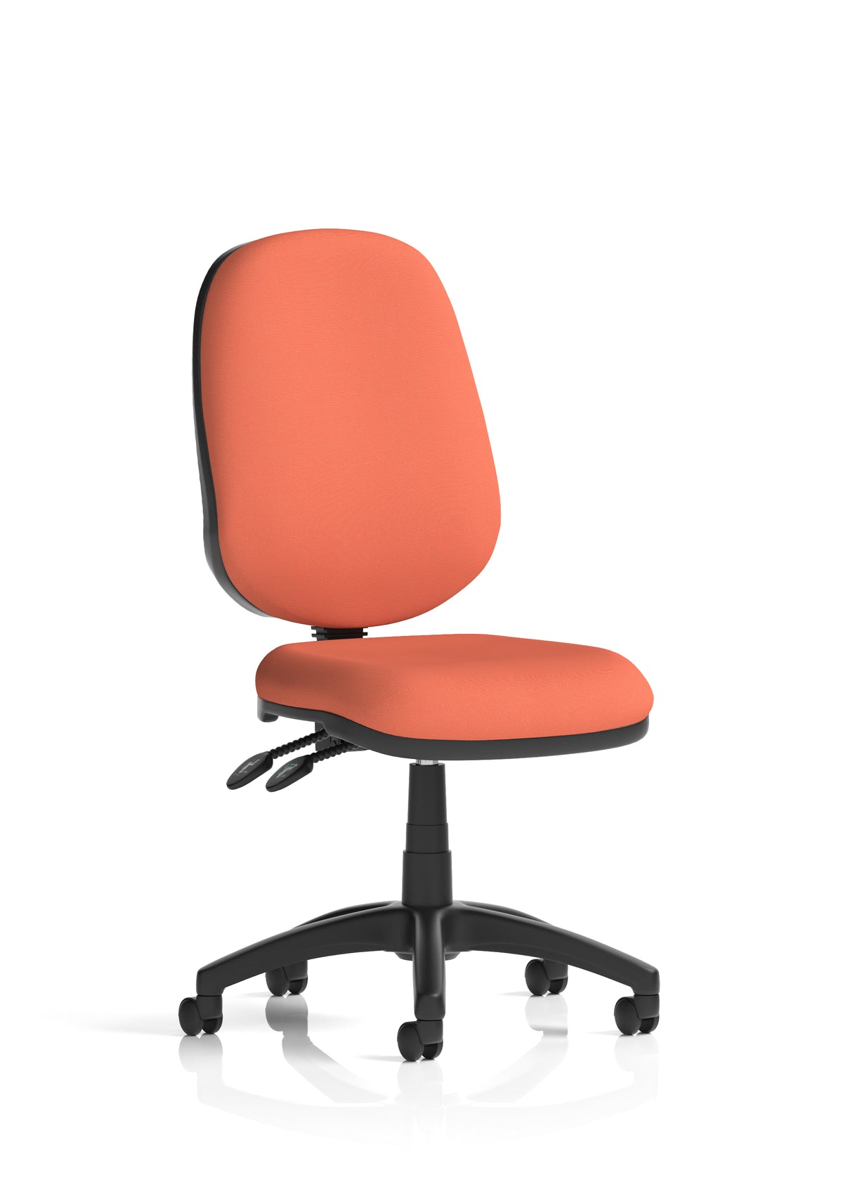 Ives Medium Back Task Operator Office Chair Bespoke Quest Crab Matching Bespoke Colour None - Industrious Decor