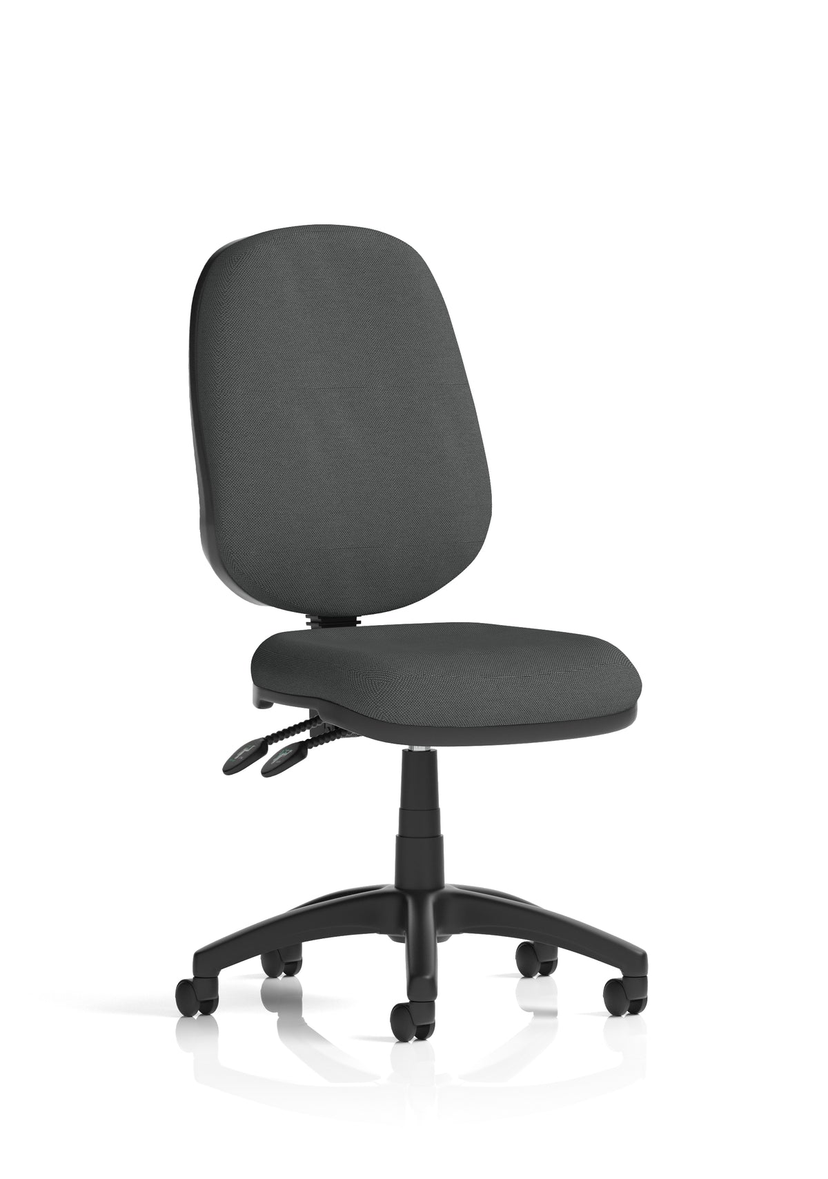 Ives Medium Back Task Operator Office Chair Bespoke Quest Mussel Matching Bespoke Colour None - Industrious Decor