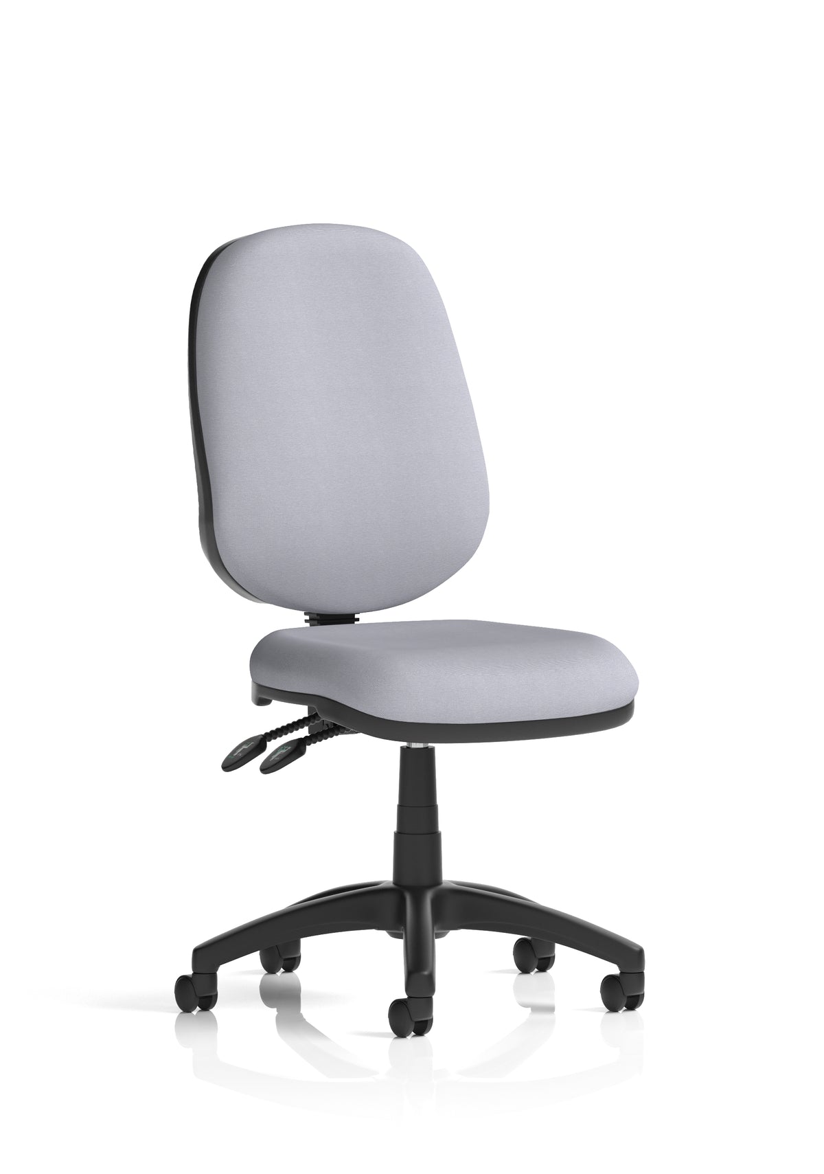 Ives Medium Back Task Operator Office Chair Bespoke Quest Shell Matching Bespoke Colour None - Industrious Decor