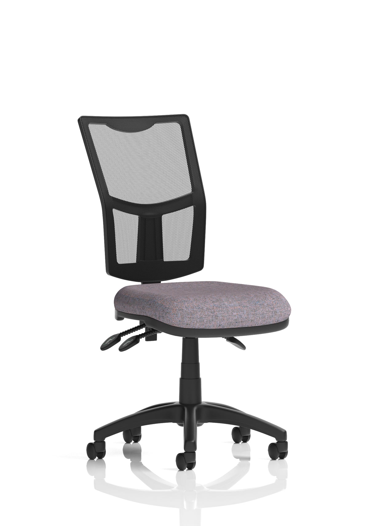 Windham Medium Back Mesh Task Chair | Gas Height | Independent Tilt | Height Adjustable Back Bespoke Rivet Fuse None - Industrious Decor
